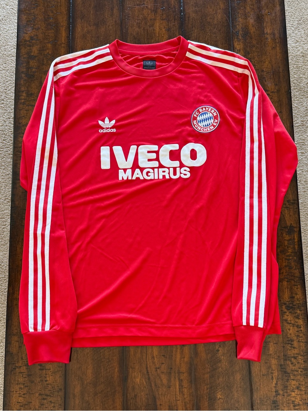 FC Bayern Munich Adidas Vintage Jersey